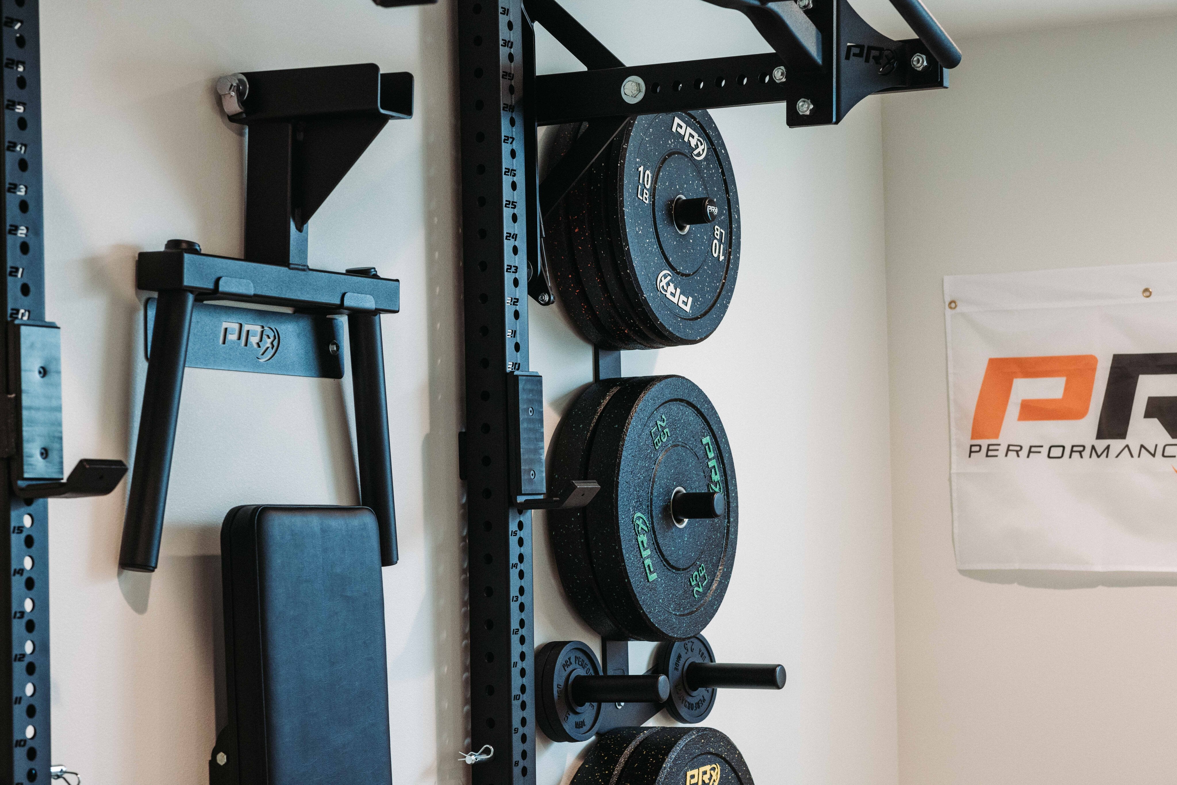 Weight plate storage