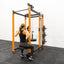 Woman performing seated Lat Pulldowns using Ripcord High Pulley.