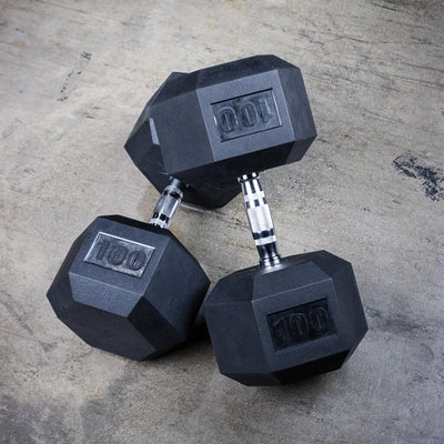 Rubber Hex Dumbbells Sets