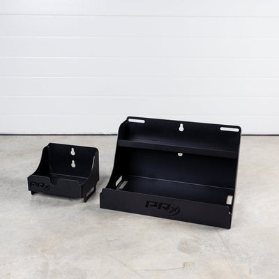 small and large junk drawer set on the floor