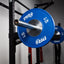 Loaded barbell on 2x3 Profile® spotter arm attachment