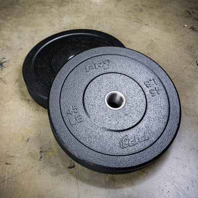 PRx crumb rubber bumper plate pair 45lb