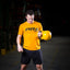 Athlete holding kettlebell for strength movements