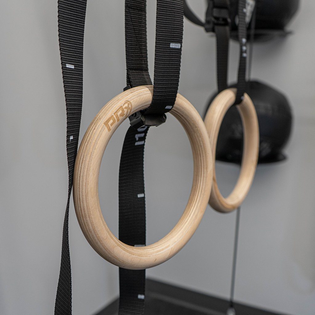 PRx Wood Gym Rings - PRx Performance