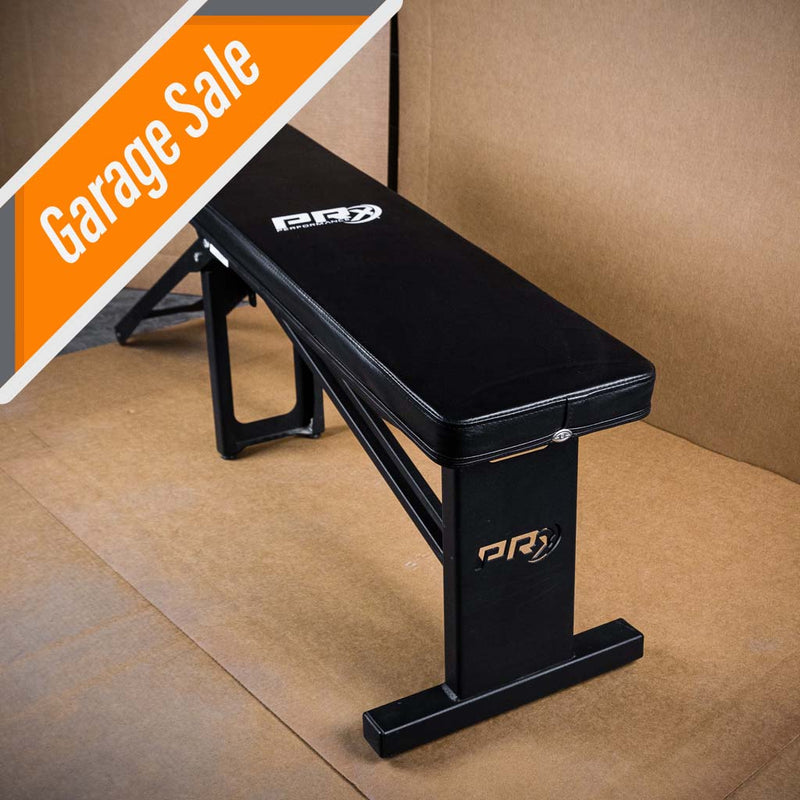 PRx Profile Flat Folding Bench Garage Sale PRx Performance