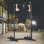 Athlete using Alpha2000 squat stand pull-up bar