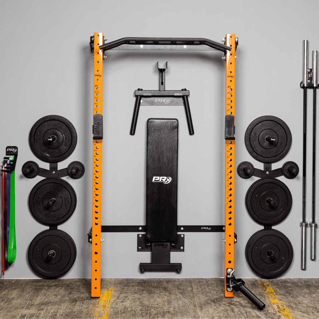 Wall mounted discount workout station