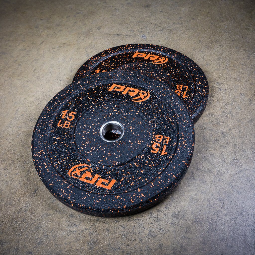 PRx Color Fleck Bumper Plates