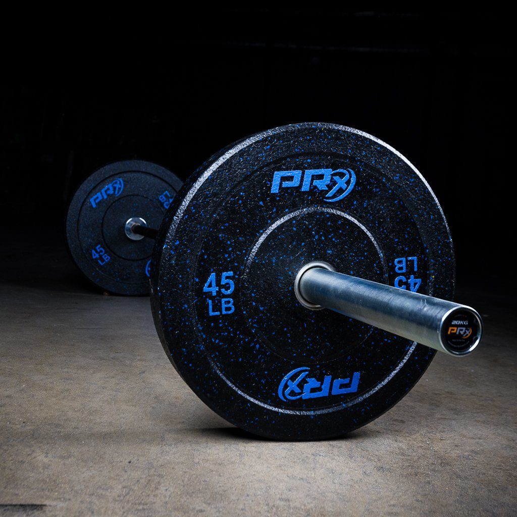 PRx Color Fleck Bumper Plates