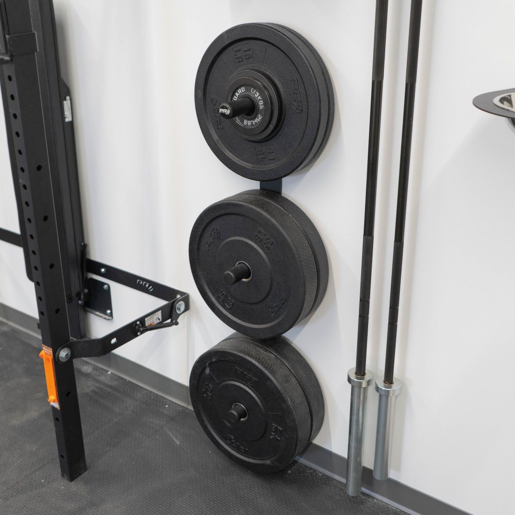 Weightlifting plate storage sale