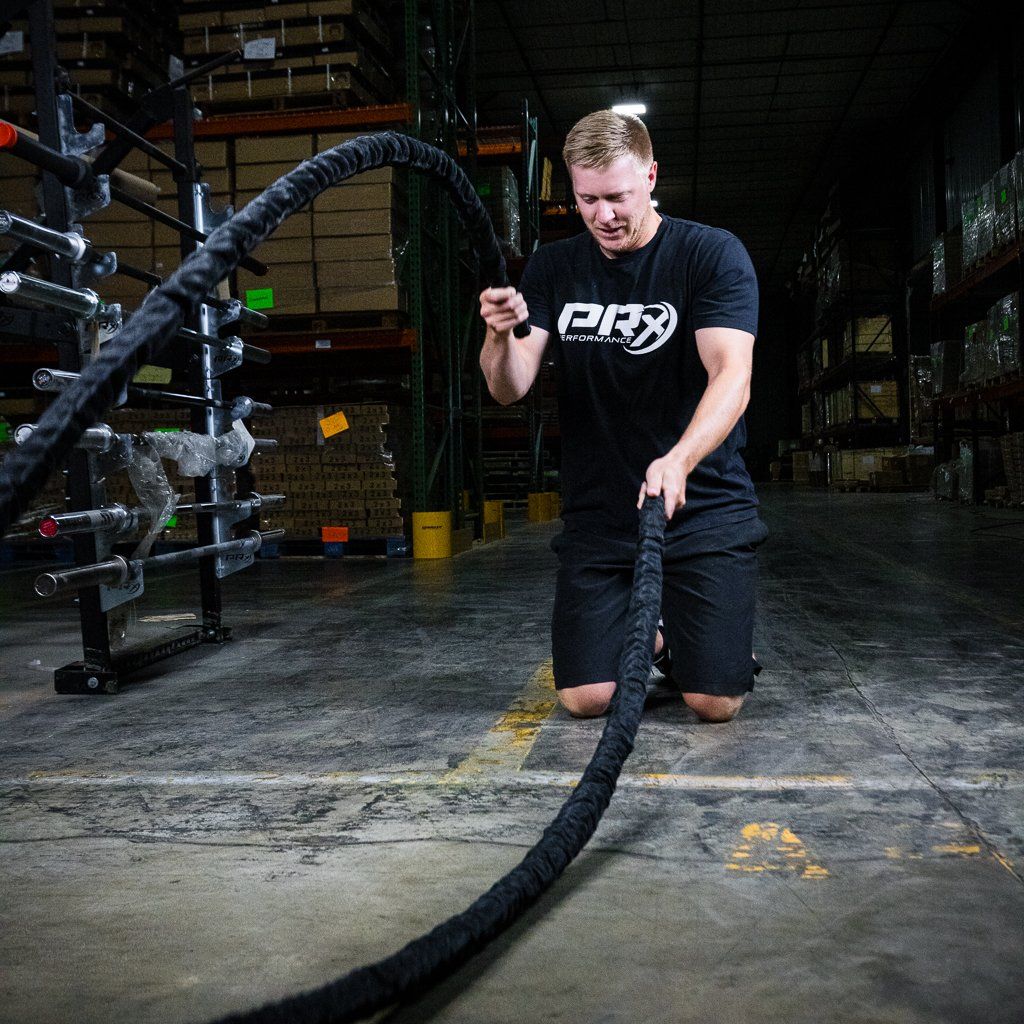 PRx Nylon Covered Battle Rope - PRx Performance