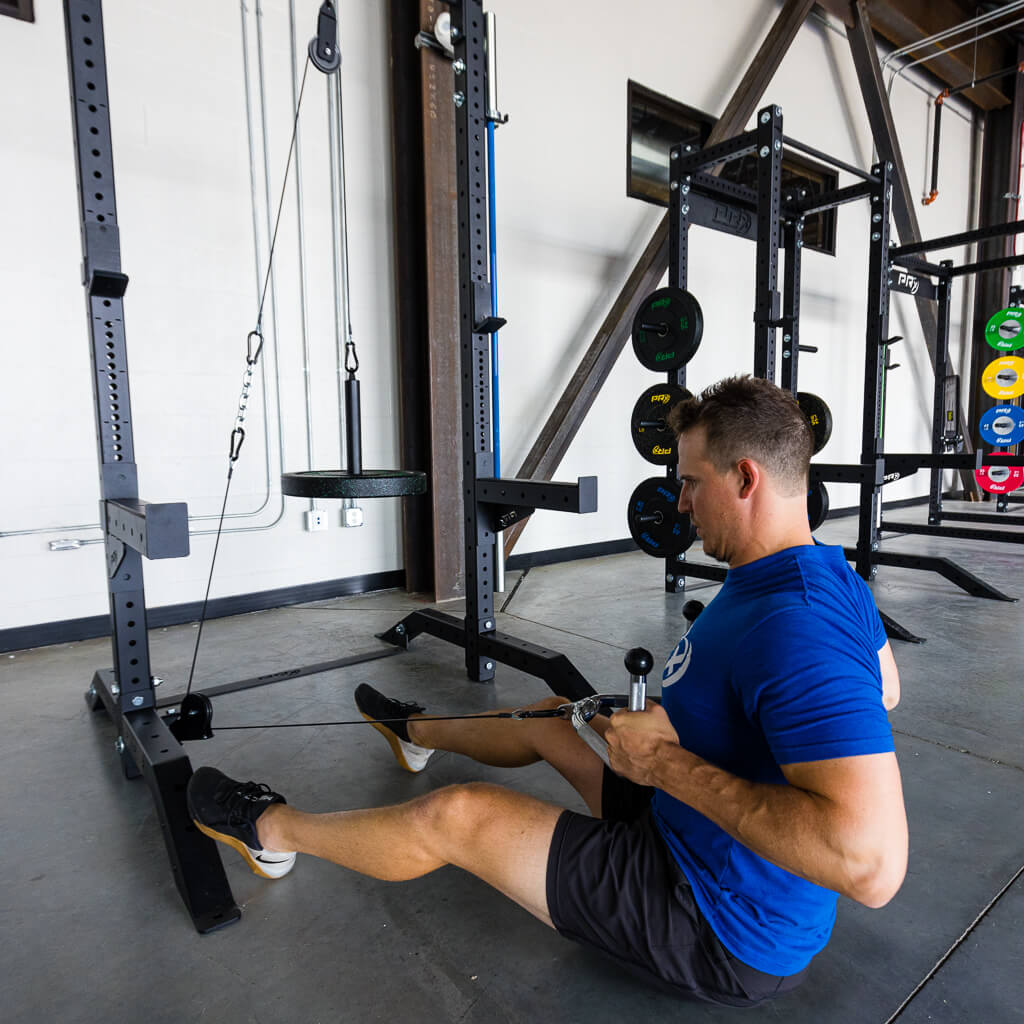 Cable Machine Row Back Workout Seated Cable Row Cable Pulley Back