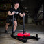 PRx sled being pushed by athlete