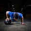 Athlete doing pushups with the slam ball